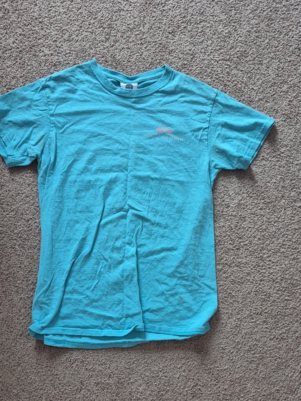 Simply Southern Teal Short-Sleeve Graphic Tee